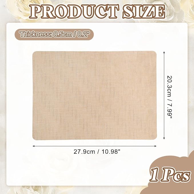 PATIKIL Linen Repair Patch, 8 x 11 Inch Self-Adhesive Linen Fabric Repair - Image 2