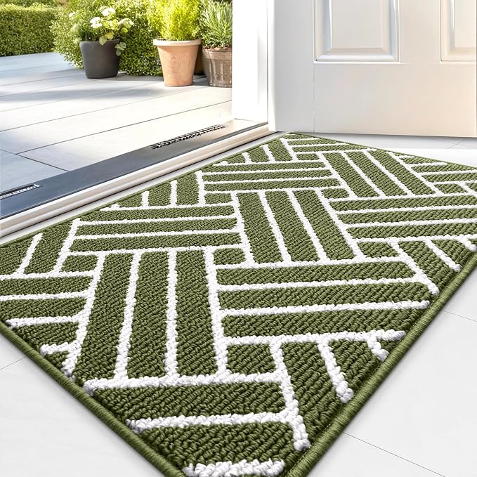 OLANLY Indoor Door Mat, 36x24 Inch, Dirt Resistant and Absorbent, Non-Slip by OLANLY