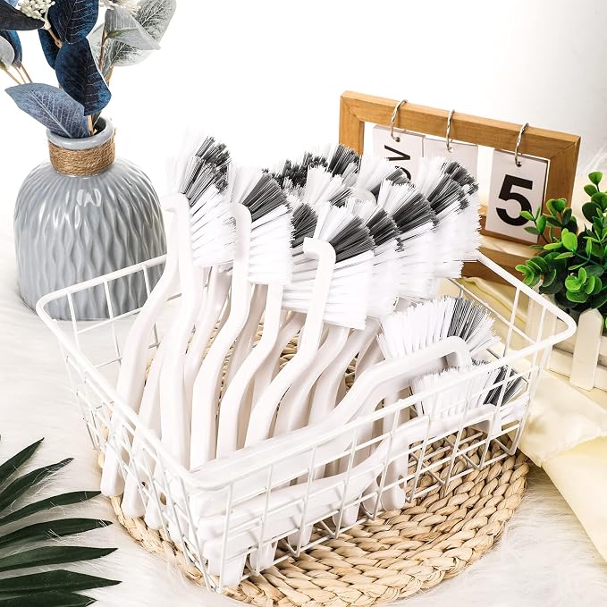 Yinkin 24 Pcs Kitchen Scrub Brush Bulk Sink Bathroom Edge Corner Cleaning Brush - Image 5