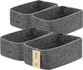 Small Storage Baskets for Organizing | Closet Organizer Bins | Shelf Toy Basket by MiniArkStorageBasketsHome