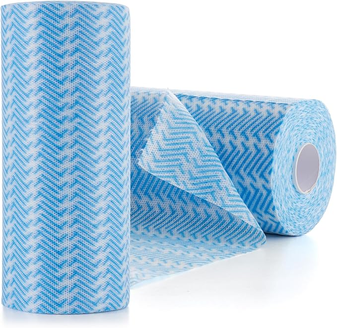 Disposable Cleaning Rolls Handi Wipes Reusable Cleaning Cloths Reusable Dry by PEACHICHA