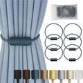 Magnetic Curtain Tiebacks 6 Pack Blue Curtain Rope Tieback Curtain Holders by CURTAINTIEBACKS