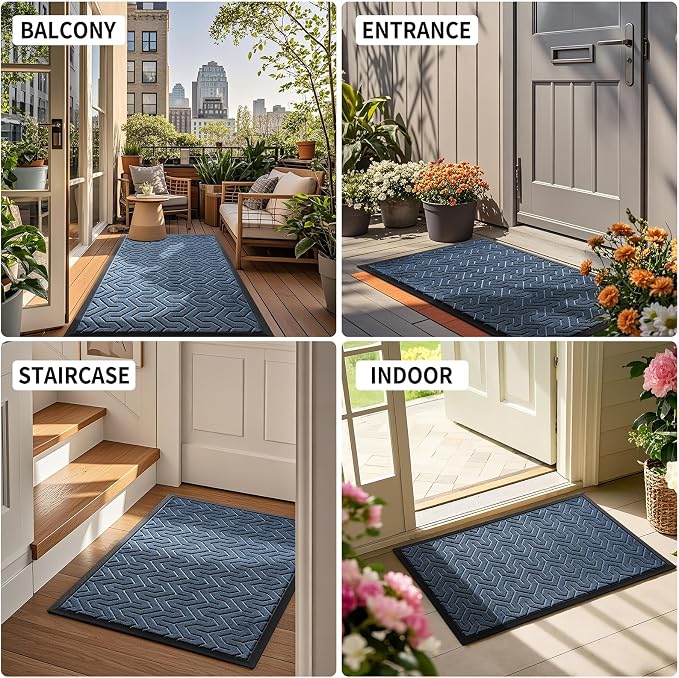 Yimobra Large Door Mat Outside Entrance 47x32, Waterproof Heavy Duty Outdoor - Image 6