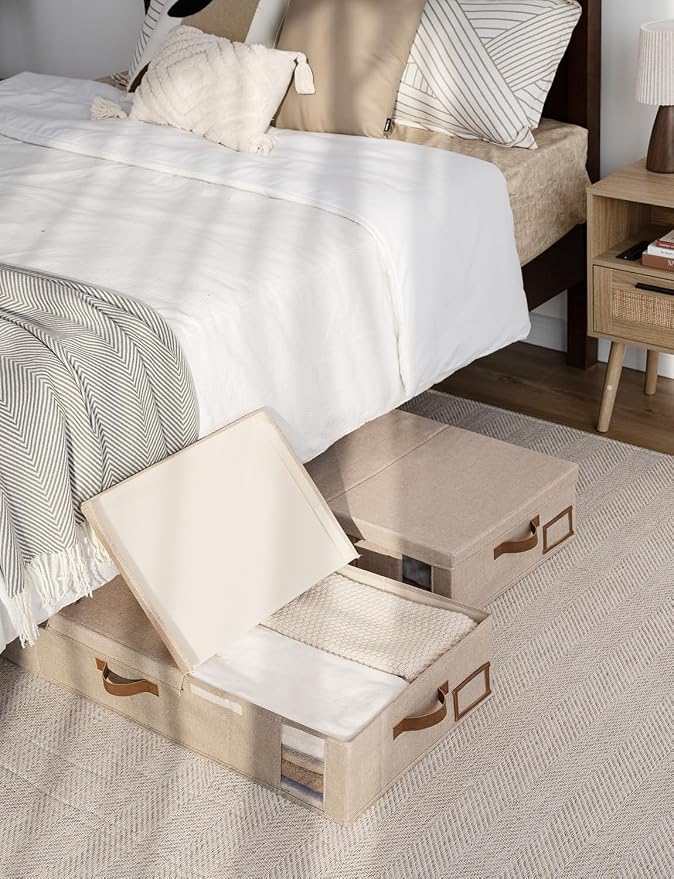 StorageWorks 2-Pack Jumbo Under Bed Storage Bins - Image 8