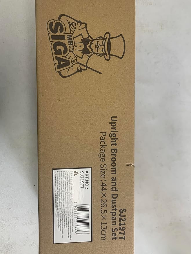MR.SIGA Broom and Dustpan Set - Image 8