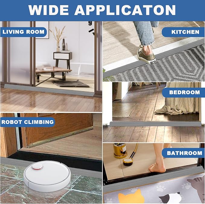 Vinyl Door Threshold Flooring Transition Strip Self Adhesive Carpet Edging Strip - Image 5