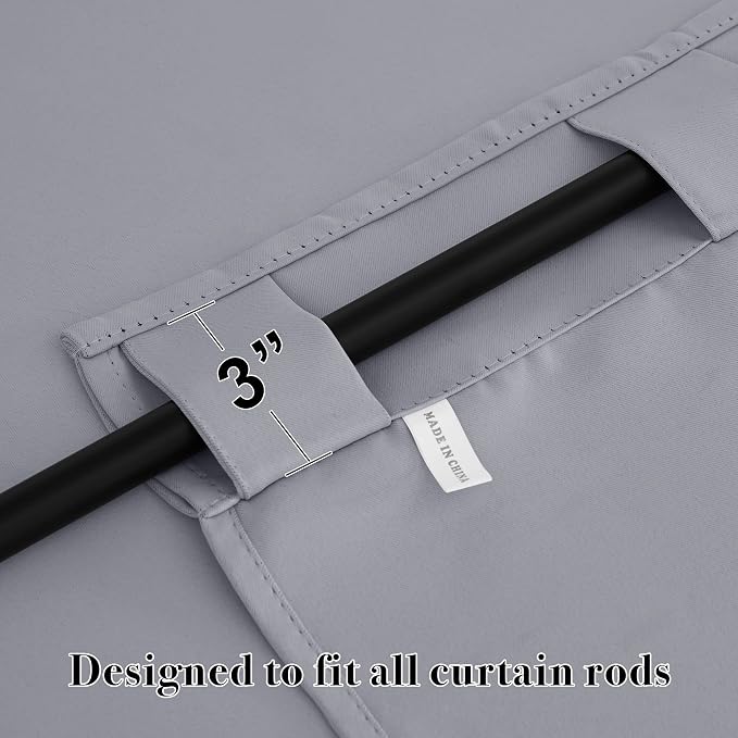 RYB HOME Small Window Curtains - Image 3
