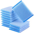 Nylon Cleaning Scrub Pad 12 Pack, Long-Lasting and Reusable Dishwashing Sponge by PANYEE