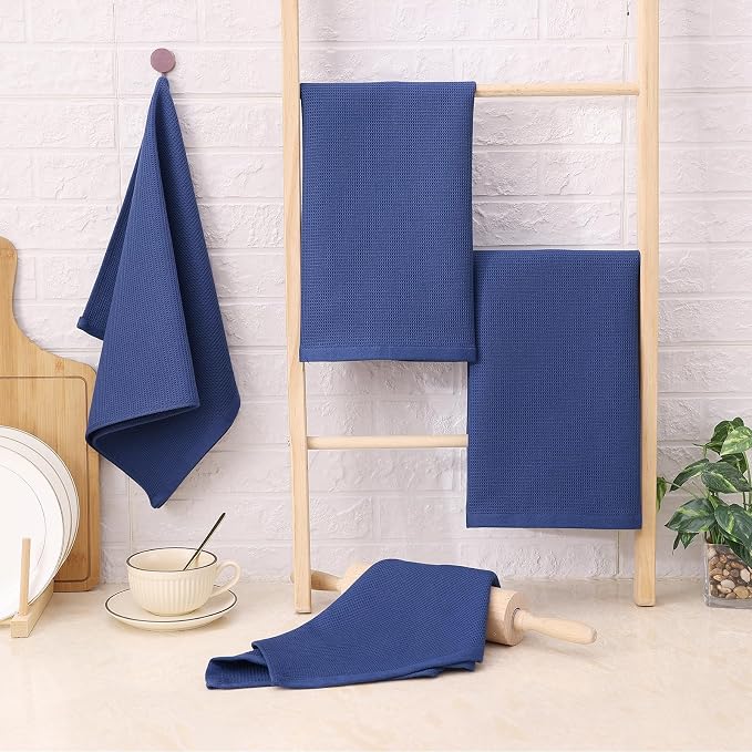 Homaxy 100% Cotton Waffle Weave Kitchen Towels - Image 7