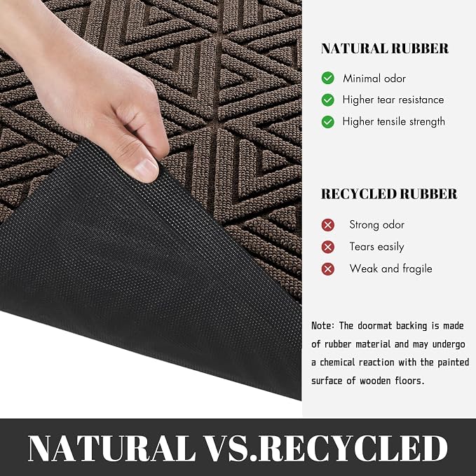 Yimobra Front Door Mat Outside Entrance 72 x 24, Waterproof and Washable - Image 5