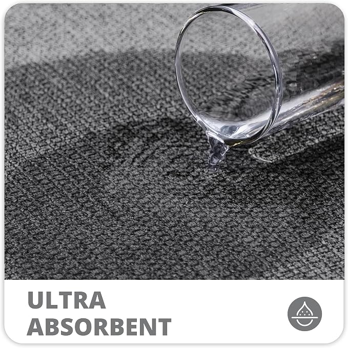 Bath Mat, Ultra Thin Bathroom Runner Rugs, Large Bath Mats - Image 3
