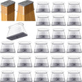 32 Pcs Rectangle Chair Leg Floor Protectors by OASMU