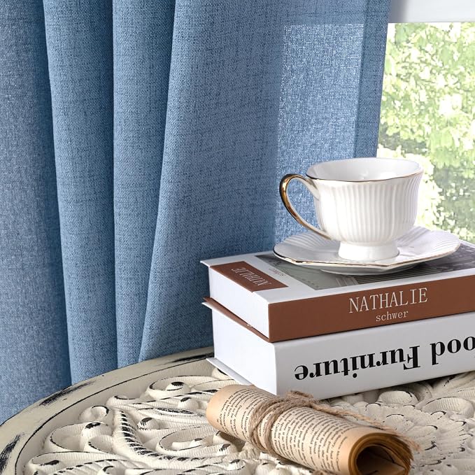 YoungsTex Denim Blue Curtains 72 Inches Long - Image 7