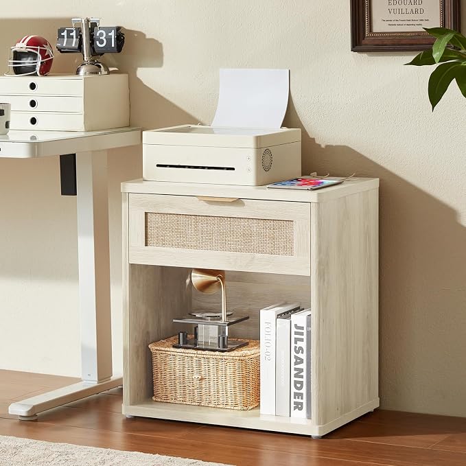 LEYAOYAO Rattan Nightstands Set of 2 - Image 8