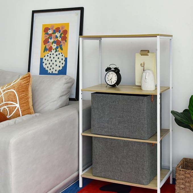 GRANNY SAYS Closet Storage Baskets, Collapsible Fabric Storage Bins - Image 3