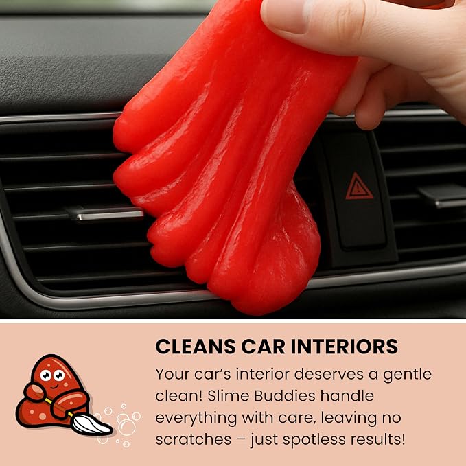 Slime Buddies Car Cleaning Gel Putty - Image 3