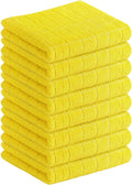 Homaxy 100% Cotton Terry Kitchen Towels, Checkered Designed, Soft and Super by Homaxy