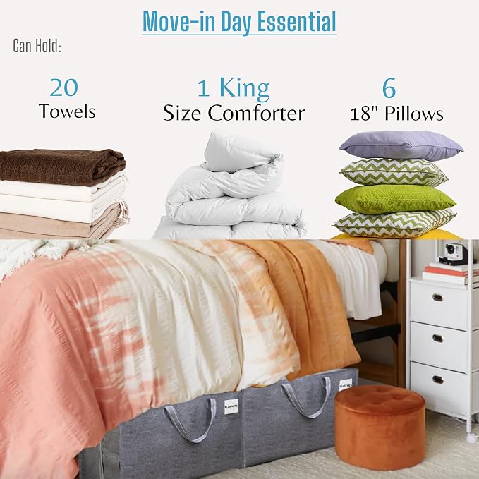 VENO 4 Pack Moving and Storage Bags, Heavy Duty, Alternative to Moving Boxes - Image 4