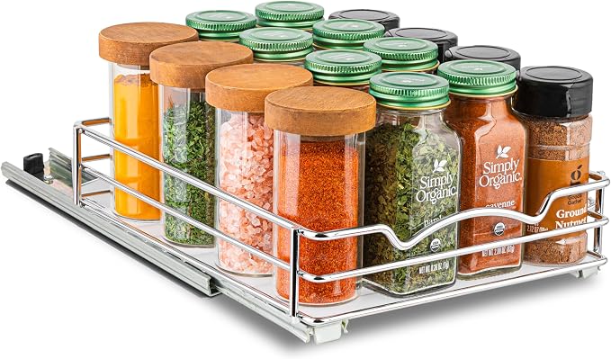 Pull Out Cabinet Organizer for Spices, Cans by HOLDN%E2%80%99STORAGE