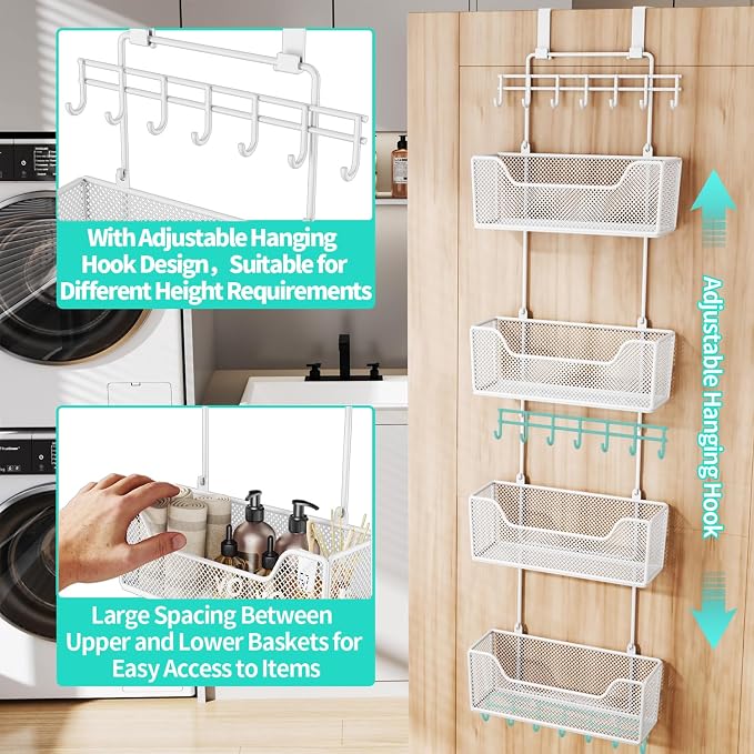 HapiRm Over Door Organizer Storage - Image 5