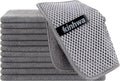 KinHwa Kitchen Washcloths for Dishes Absorbent Microfiber Dish Cloths Quick Dry by KinHwa