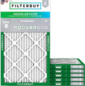 Filterbuy 19x27x1 Air Filter MERV 8 Dust Defense Replacement, Electrostatic by Filterbuy
