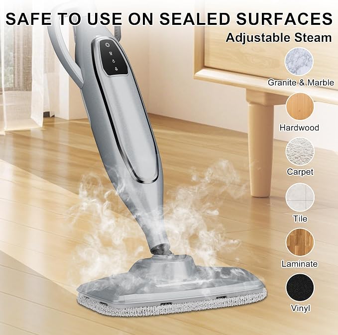 Steam Mop, 11-in-1 Powerful Steam Cleaner - Image 7