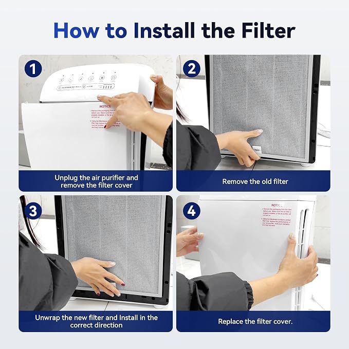 Membrane Solutions MSA3/MSA3S Genuine Smoke Removal Air Purifier Filter - Image 8
