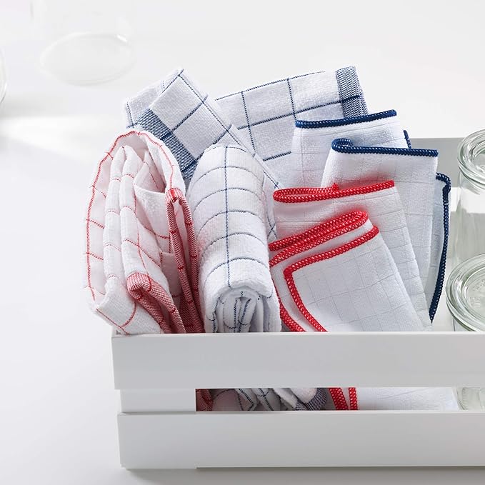 E-Cloth Wash & Wipe Dish Cloth, Microfiber Cleaning Cloth Reusable Paper Towel - Image 4