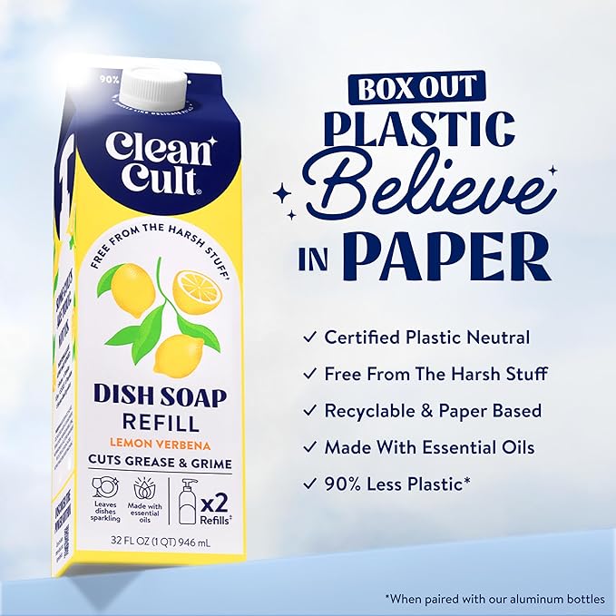 Cleancult Dish Soap Liquid Refill - Image 2