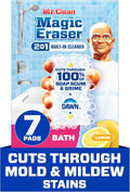 Mr. Clean Magic Eraser Sponge, Bathroom Cleaner, Soap Scum Shower & Tub Cleaner by MrClean