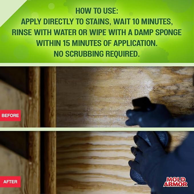 Mold Armor Professional Brand Mold Kill & Control Spray, 32 oz., Hard Surface - Image 7