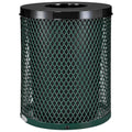 Global Industrial Outdoor Diamond Steel Trash Can by GlobalIndustrial