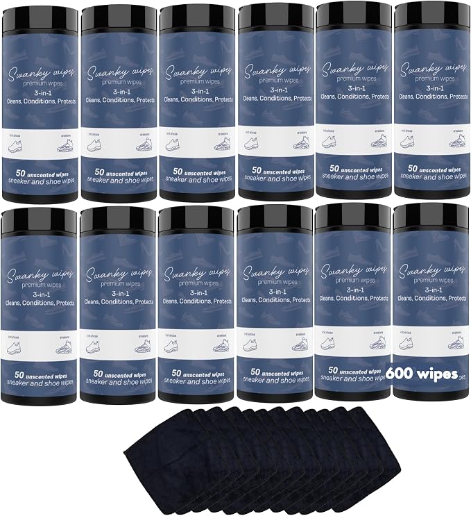 Swanky Shoe Cleaner Wipes by SwankyWipes