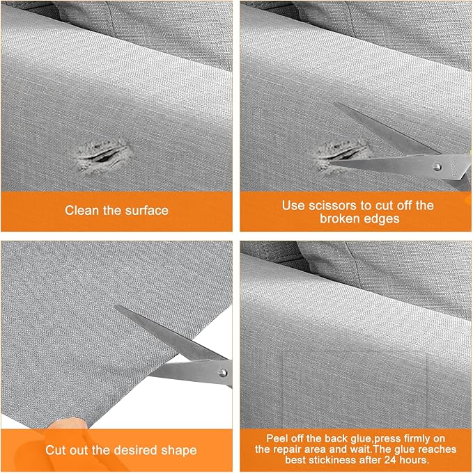 Repair Patches Repair Tape Self-Adhesive DIY Repair Patch Linen Gear Patch - Image 6