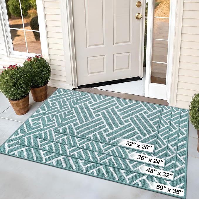 OLANLY Indoor Door Mat, 32x20 Inch, Dirt Resistant and Absorbent, Non-Slip - Image 8