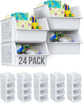 TidyFriend Plastic Stackable Bins by Skywin