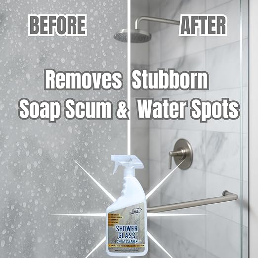 Black Diamond Stoneworks Shower Glass Cleaner Spray & Natural Stone Shower - Image 4