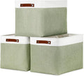 DULLEMELO 16 inch Fabric Storage Basket, Decorative Storage Boxes by DULLEMELO