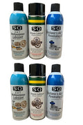 SQ Lubricant Combo, SQ Mechanic's Aid 17-6 Penetrating Catalist, 5 in 1 by Unknown