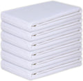 Kitchen Towels Set of 6 Soft Premium Cotton Highly Absorbent Dish Towels 18x28 by Gratico