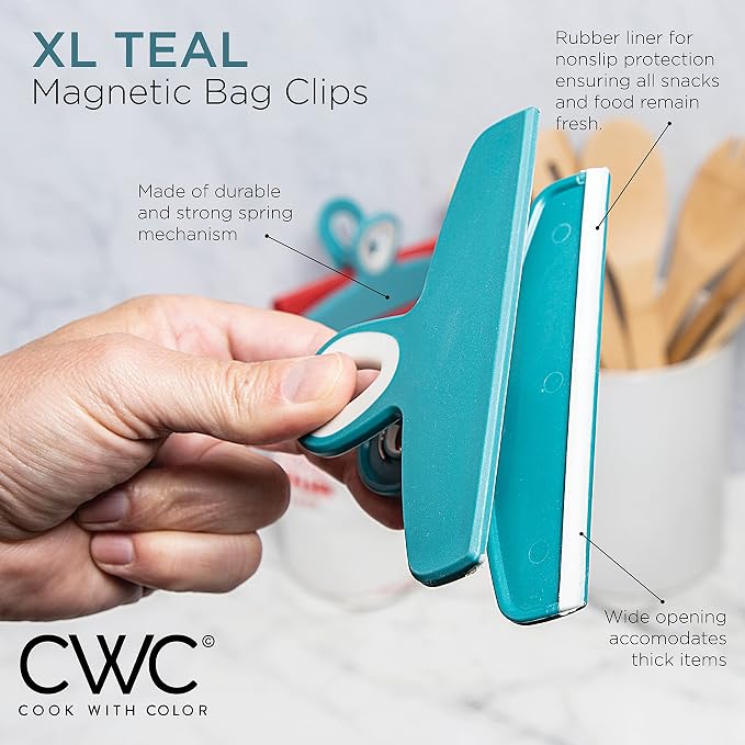 COOK WITH COLOR Bag Clips - Image 2
