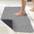 Bath Mat, Ultra Thin Bathroom Rugs, Rubber Bath Mats by BosapDirect