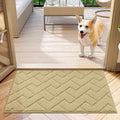 hicorfe Front Door Mat Outside Entrance, Stain and Fade Resistant, Non Slip by Hicorfe
