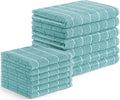 Homaxy Microfiber Kitchen Towels and Dishcloths Set, 12 Pack Soft and Absorbent by Homaxy