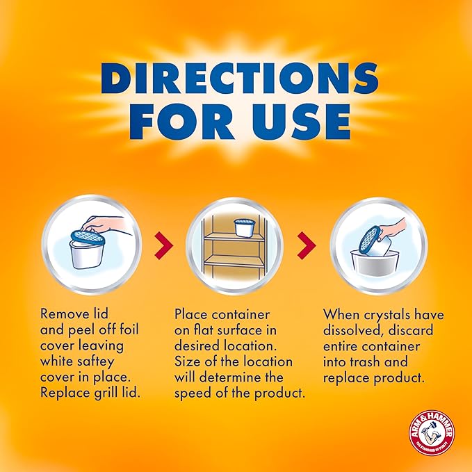 Arm & Hammer Essentials Disposable Moisture Absorber and Odor Eliminator Tub - Image 8