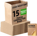 Calvana Super Strong Compactor Bags, Heavy-Duty Kitchen Paper Trash Bags by Calvana