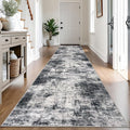 IOHOUZE Abstract Runner Rug 3x14 Ft Washable Runners by iOhouze