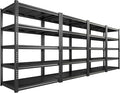 REIBII 72" H Garage Shelving Load 2500 LBS, Heavy Duty Storage Shelves by REIBII