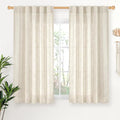 YoungsTex Linen Curtains 54 Inch Length by YoungsTex